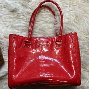 Kate Spade Orange Hand bag (used)